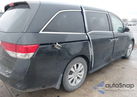 2015 Honda Odyssey Ex-L from USA, damaged, VIN 5FNRL5H60FB028749